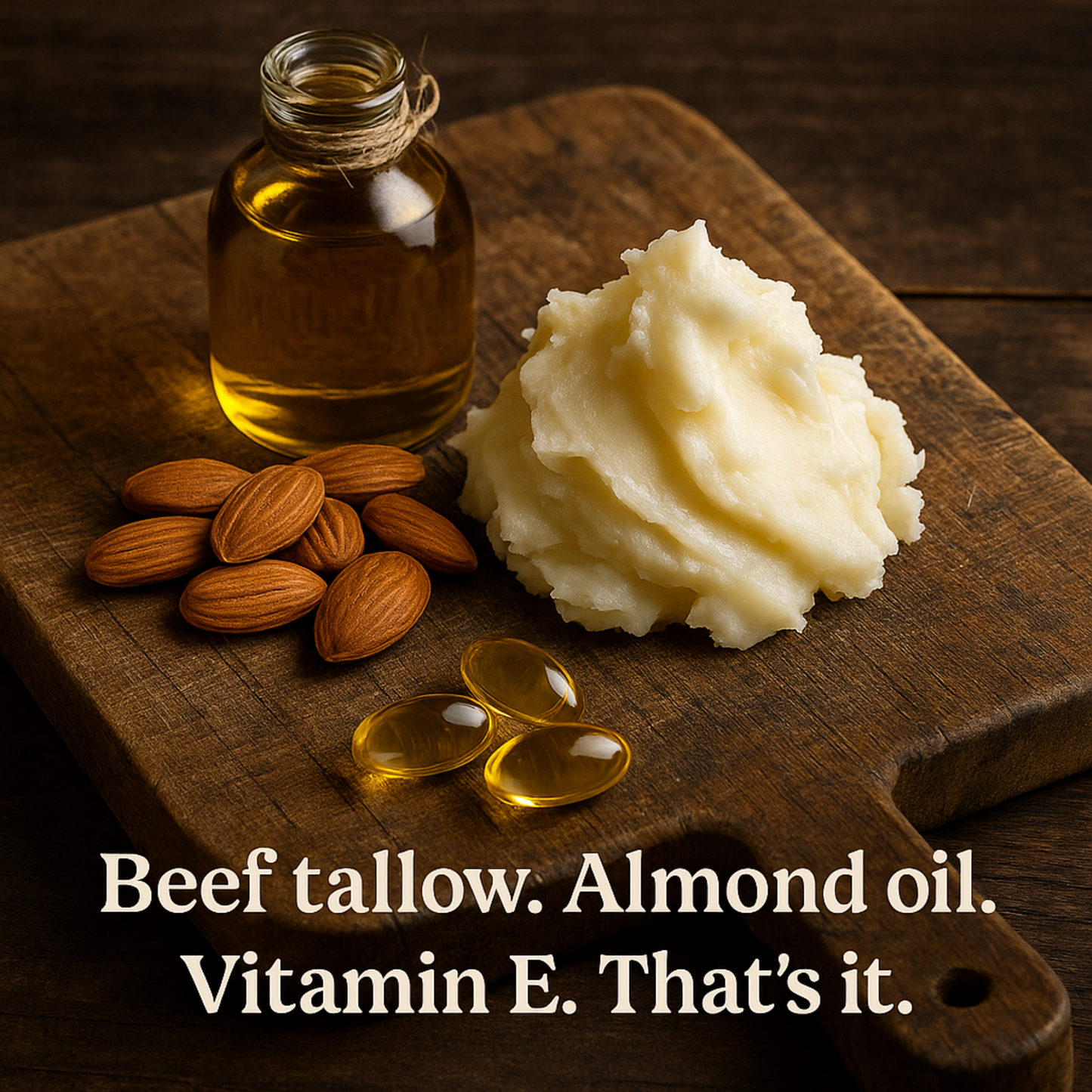 Whipped Grass-Fed Tallow Face Cream